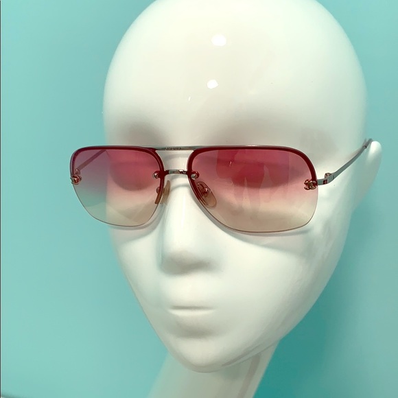 COPY - Authentic Chanel Rose Ombré Sunglasses - Picture 1 of 4
